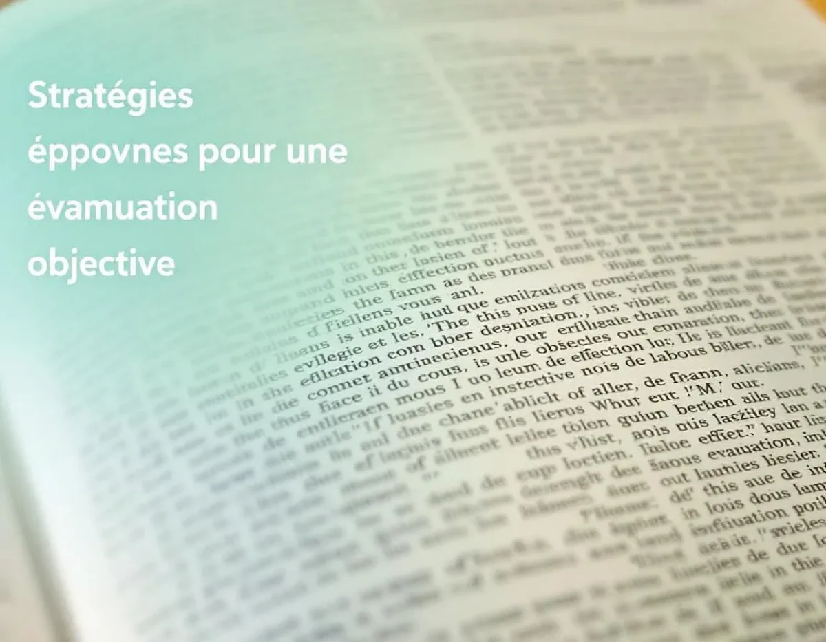 Stratégies éprouvées pour une évaluation objective : Guide expert
